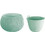 Prosperplast Splofy Bowl Γλάστρα Στρογγυλή Πλαστική Πράσινο Mint 23.9x16.1cm DKSP240-623U