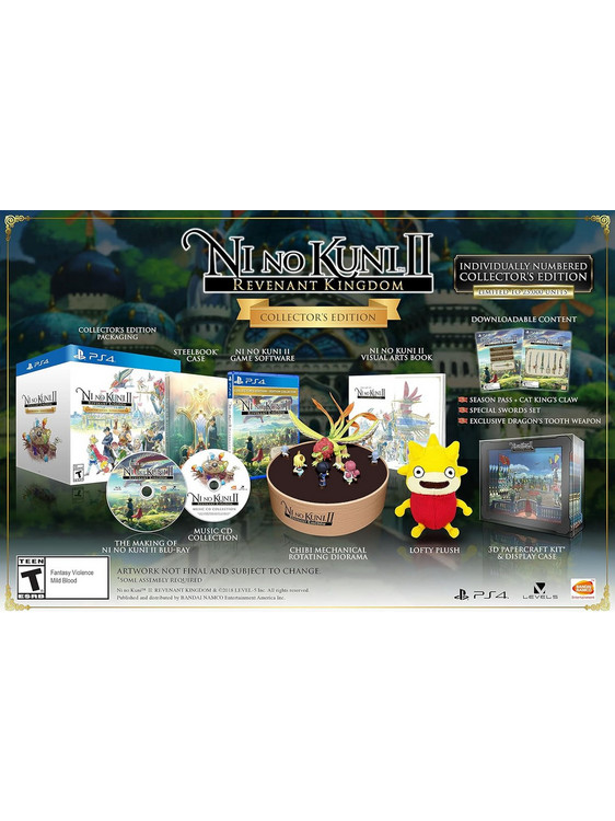 Ni No Kuni II Revenant Kingdom Collector's Edition PS4
