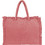 Greenwich Polo Club Essential Υφασμάτινη Τσάντα Θαλάσσης Ώμου Ροζ 35x45cm 5251