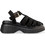 Envie Shoes Καλοκαιρινές Γυναικείες Πλατφόρμες Κλειστές Χαμηλές Μαύρες E96-23360-34