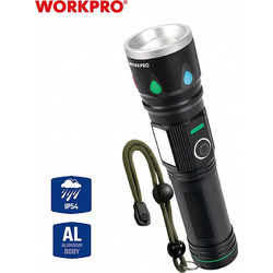 WORKPRO WP351019 Φακός Μπαταρίας Led 350lm