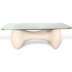 Collezione Horizon Ορθογώνιο Τραπέζι Κήπου Τσιμέντο Μπεζ 170x90x75cm 25572021