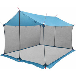 vidaXL Τέντα Παραλίας Μπλε 340x260x220cm 42028564