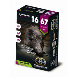 Sauvestre BFS Non Lead Φυσίγγια 16Cal 67mm 20.6gr 5τμχ