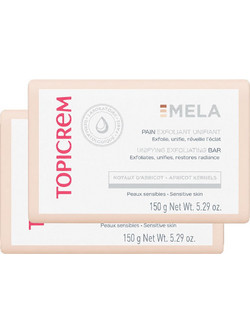 Topicrem Unifying Σαπούνι Scrub Σώματος 2x150gr