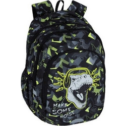 CoolPack Prime Pro DinoPark Σχολική Τσάντα Πλάτης Δημοτικού Μαύρη F162966