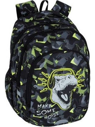 CoolPack Prime Pro DinoPark Σχολική Τσάντα Πλάτης Δημοτικού Μαύρη F162966