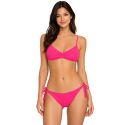 Benetton Bikini Set Μπουστάκι Φούξια 3UCJ5R02J-8J2