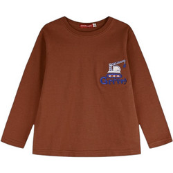 Energiers Παιδικό T-Shirt Μακρυμάνικο Καφέ 12-126120-5