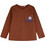 Energiers Παιδικό T-Shirt Μακρυμάνικο Καφέ 12-126120-5