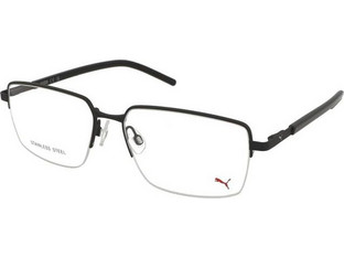 Puma PU0538O 010 Ανδρικός Σκελετός Γυαλιών Οράσεως Μεταλλικός Μαύρος