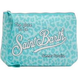 Mc2 Saint Barth Aline Γυναικείο Νεσεσέρ Παραλίας 21x7x15.5cm Τιρκουάζ