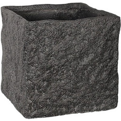 Collezione Γλάστρα Τετράγωνη Ανθρακί 70x70x70cm 2557132