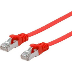 Equip U/FTP Cat.6a Καλώδιο Δικτύου Ethernet 2m Red 607621