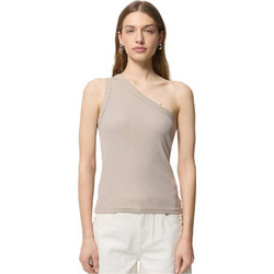 Outhorn Γυναικείο Αθλητικό T-Shirt Μπεζ OTHWSS24TSLEF084-83S