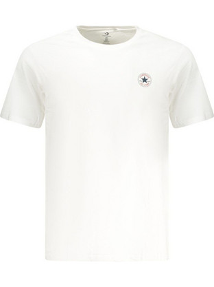 Converse Ανδρικό Αθλητικό T-Shirt Λευκό CVM5T565-100WHI