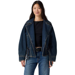 Levi's Γυναικείο Μπουφάν Τζιν Μακρύ Μπλε 0088X-0000