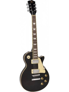 SX Guitars EF3 Ηλεκτρική Κιθάρα ST Style με Μαγνήτες HH Black
