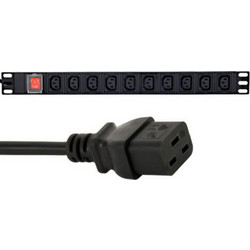 Energenie Πολύπριζο για Καμπίνες Rack 1U 8716309127202