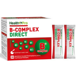 Health Pro B-Complex Direct Σκόνη 2x30 Φακελάκια