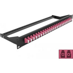 DeLOCK 43390 Οπτικό Patch Panel Keystone Rack 1U 19"