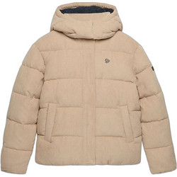 Superdry Γυναικείο Μπουφάν Χειμωνιάτικο Puffer Μακρύ Μπεζ W5012208A-G5R