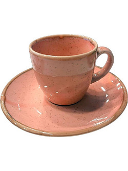 Espiel Φλιτζάνι Espresso Πορσελάνης Ροζ 90ml 5205918382896