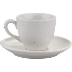 Kutahya Moderna Σετ Φλιτζάνια Espresso Cappuccino & Ελληνικού Καφέ Πορσελάνης Λευκά 100ml 6τμχ KXCT720161