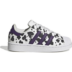 Adidas Superstar II Παιδικά Sneakers Λευκά Μωβ SUPERSTARII