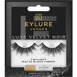 Eylure Luxe Velvet Noir Twilight Βλεφαρίδες Ενιαίες Σετ με Κόλλα 2τμχ 0619232005419