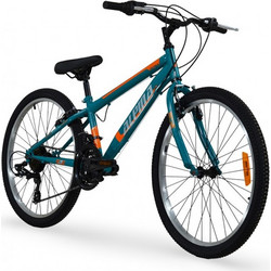 Alpina Rigid S Παιδικό Mountain Bike 24" με 21 Ταχύτητες Μπλε Πορτοκαλί
