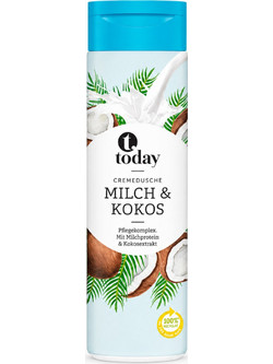 Today Milk & Coconut Αφρόλουτρο σε Gel 300ml