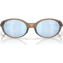 Oakley OO9438 45 Ανδρικά Γυαλιά Ηλίου Οβάλ Κοκάλινα Καφέ με Μπλε Φακό