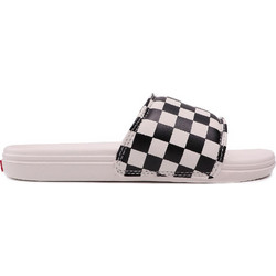 Vans Γυναικείες Παντόφλες Καλοκαιρινές Αντιολισθητικές Κολυμβητηρίου Μαύρες Λευκές VN0A5HFER6R