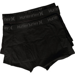 Hurley Ανδρικά Μποξεράκια Σετ 3Pack Μαύρα MUNEU0001-010