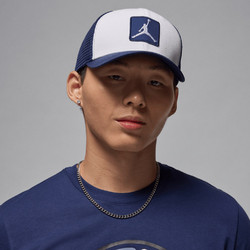 Jordan Ανδρικό Καπέλο Jockey με Δίχτυ Snapback Υφασμάτινο Λευκό FZ0774-103