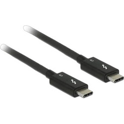DeLOCK 84844 Thunderbolt 3 USB-C to USB-C 100W 0.5m Black