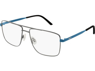 Puma PU0216O 003 Ανδρικός Σκελετός Γυαλιών Οράσεως Μεταλλικός Ασημί