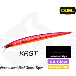 Duel La Tour (R) Long R1587 Τεχνητό Δόλωμα Ψαράκι Φωσφοριζέ 21cm 31gr KRGT