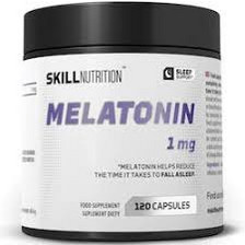 Skill Nutrition Melatonin 1mg 120 Κάψουλες