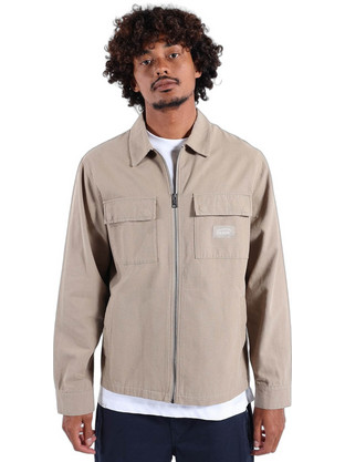Oxbow Ανδρικό Μπουφάν Χειμωνιάτικο Bomber Μπεζ OXV932333-RK