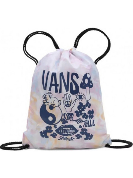 Vans Valentine Γυναικεία Τσάντα Πλάτης Γυμναστηρίου Λευκή VN000SUFYRM1