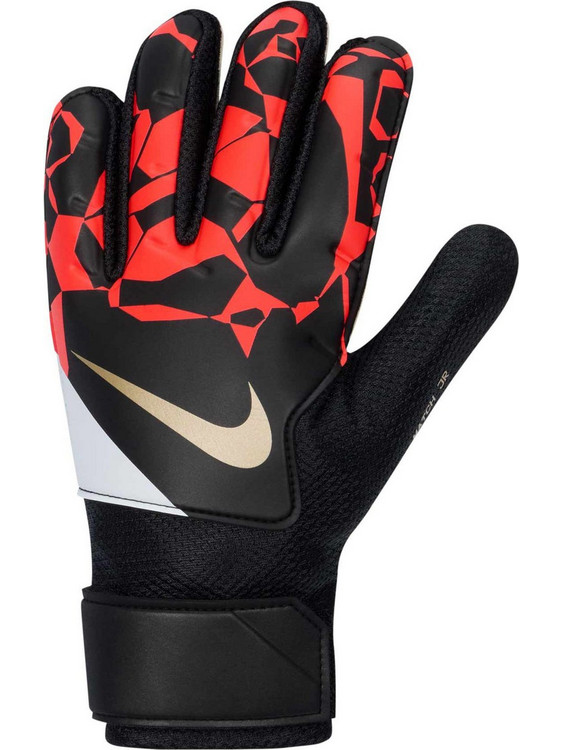 Nike Match Παιδικά Γάντια Τερματοφύλακα Μαύρα Κόκκινα HQ0258-011
