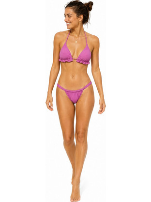 Benetton Bikini Set Τριγωνάκι Brazil Φούξια 3P5H5R00N-8P6