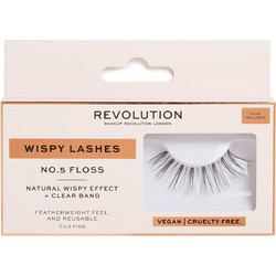 Makeup Revolution 5 Floss Βλεφαρίδες Ενιαίες 2τμχ 5057566122139
