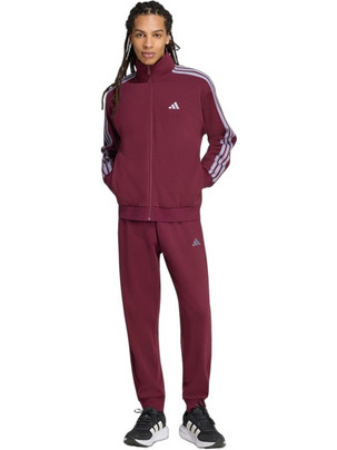 Adidas Ανδρικό Σετ Φόρμας με Λάστιχο Μπορντό KY2281