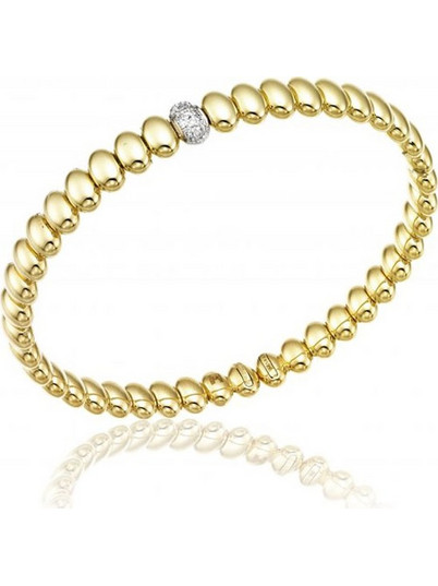 Chimento Armillas Acqua Γυναικείο Βραχιόλι Βέργα από Xρυσό 18K με Διαμάντι 1B01439B12