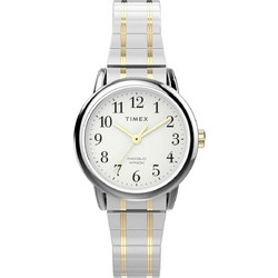 Timex Γυναικείο Ρολόι με Ασημί Χρυσό Μεταλλικό Μπρασελέ TW2W52500