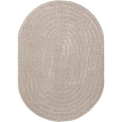 Royal Carpet Jazz Χαλί Οβάλ 133x190cm 2972A Beige