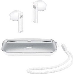 Remax AlloyBuds M2 TWS Ακουστικά Bluetooth In Ear Ανθεκτικά στο Νερό White